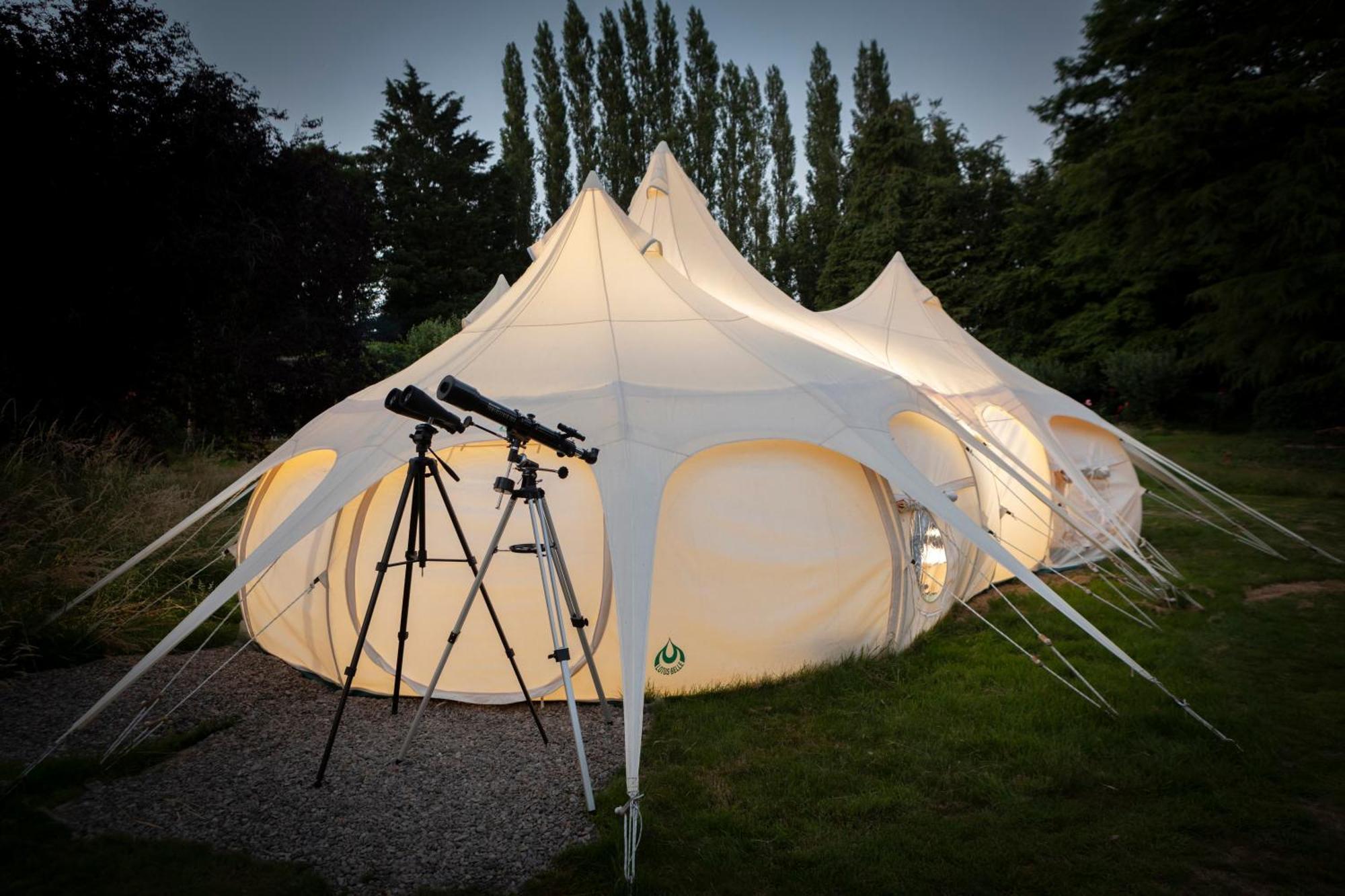 Stargazer Glamping Uk The Mahal 8 People Hotel Ross-on-Wye Ngoại thất bức ảnh
