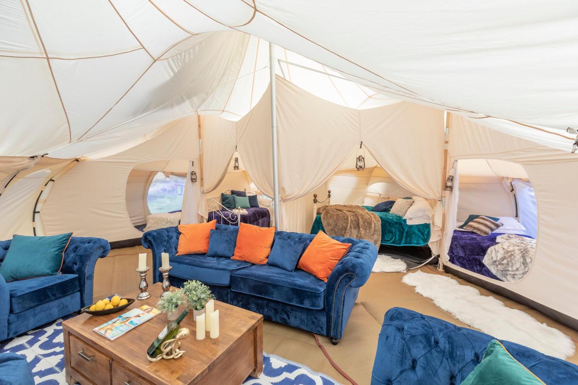 Stargazer Glamping Uk The Mahal 8 People Hotel Ross-on-Wye Ngoại thất bức ảnh